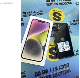 Resim Apple iPhone 14 İkinci El TR | 128 GB | Siyah 