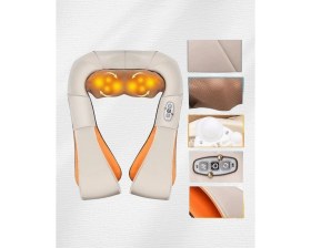 Resim Kaia Ovmalı Isıtmalı Elektrikli Masaj Aleti – Boyun, Sırt, Bel, Omuz ve Bacak Için Profesyonel Masaj Aleti 