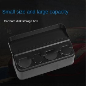 Resim 2 Paket Araba Para Tutucu Siyah Araba Para Para Kutusu Araba Para Tutucu Araba Kamyon Rv Iç Aksesuarlar Için Dekorasyon (Yurt Dışından) 