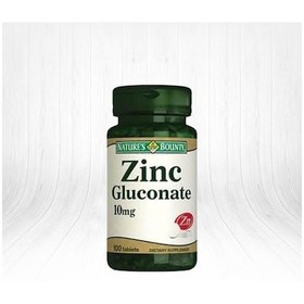 Resim Nature's Bounty Zinc Gluconate 10 mg Çinko 100 Tablet 
