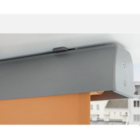 Resim Evinizin Atölyesi Balkon Gölgelendirme Dikey Stor Tente Turuncu 