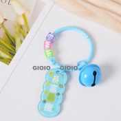 Resim Silver1 Zarif Anti-Kayıp Araba Anahtarlık Okul Çantası Çekicilik Bebek Yaratıcı Erkek ve Kadın Çift Yıldız Ayı Anahtarlık (Yurt Dışından) 