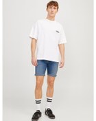 Resim Jack & Jones Erkek Regular Fit Rick Fox 037 Denim Kot Şort - 12250488 001 