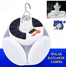 Resim Solar 5 Kanatlı Kamp Lambası 4764 Çok Renkli 