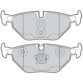 Resim MGA 56207 Fren Balatası Arka 75 Mg Zt / 9-5 / Bmw 3 E46 Bmw Z3 Bmw Z4 E85 / Mg6 