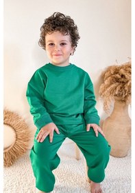 Resim Babywom Basic Mevsimlik Eşofman Takımı- Yeşil 