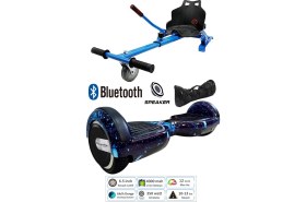 Resim Citymate Elektrikli Kaykay Scooter Hoverboard Akıllı Dengeli + Hover Kart + Çanta Full Paket 