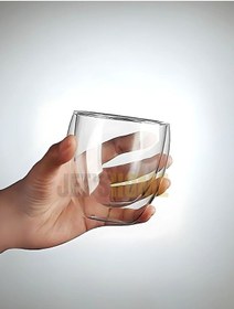 Resim 6 Lı Set Cappuccino Bardağı Latte Bardağı Çift Cidarlı Bardak Americano Bardağı 250 Ml Kahve Bardağı Şeffaf 