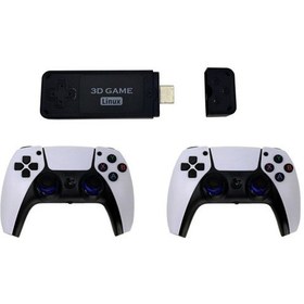 Resim U9 Pro HDMI HD 2.4G Kablosuz PSP TV 64G 10000 Oyunlu Çift Oyun Konsolu 