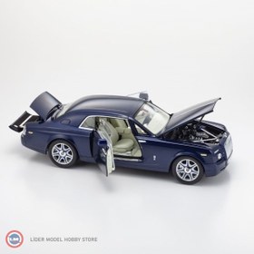 Resim 1:18 Kyosho 2010 Rolls Royce Pantom Coupe Dark Blue 