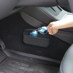 Resim Ramm Tesla Juniper Istenen Yere Yapışan Kapaklı Gözlük Kabı Siyah 