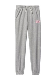 Resim Gap Logo Relaxed Havlu Kumaş Jogger Eşofman Altı - 746745-9997 Gri 