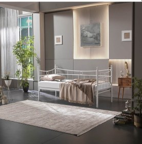Resim Bedliga Daily Daybed Tek Kişilik Metal Karyola 