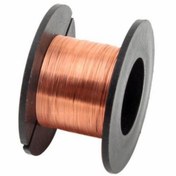 Resim Emaye Bobin Teli 0.1 Mm - 50 Metre Uzunluk - Makaralı 