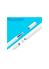 Resim Telefon Tablet Disk Uçlu Stylus Pen Dokunmatik Kalem AL3461 Beyaz 