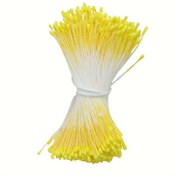 Resim 380 adet Simülasyon Mat Stamen, 1mm Yapay Stamen DIY Ev Dekorasyonu ve Düğün Sahnesi İçin, El Sanatları ve İç Dekorasyon İçin, Ev Dekoru 