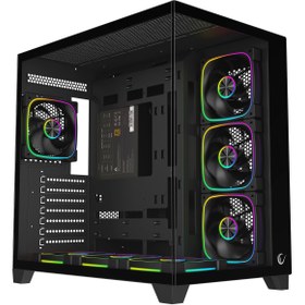 Resim Rampage SEALITE Siyah 850W 80 Plus Bronze ATX/M-ATX 7x12cm ARGB Pwm Fan+Kumanda Oyuncu Kasası 