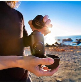 Resim Genel Markalar Taşınabilir Manuel Espresso Makinesi Kapsül Kahve 70 ml 