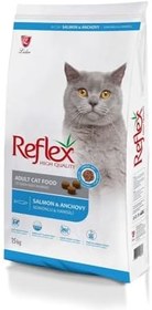 Resim Reflex Hamsili Yetişkin Kedi Maması 15 KG 