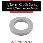 Resim LÜXPAR İç Takım Köpük Conta – Klozet Rezervuar Yedek Parça (Evrensel Uyumlu, Su Kaçağı Önleyici) 