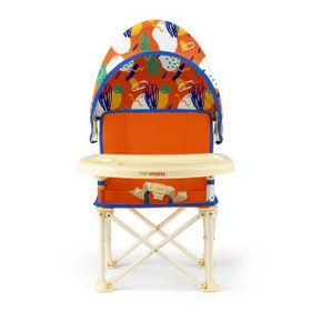 Resim Minimono Tenteli Portatif Mama Sandalyesi - Tuval 