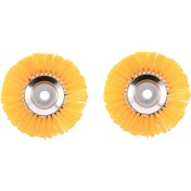 Resim Dadata 2x Naylon Fırça Evrensel Döşeme Fırçası Kafa Kesici Dayanıklı Bahçe Aletleri Dış Çap 200MM Iç Delik 25 4mm (Yurt Dışından) 