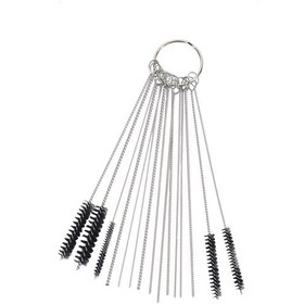 Resim Synodicmonth Karbüratör Karbon Kir Jet Temizleyici Takım Seti 10x Temizleme İğnesi Ve 5x Fırça 