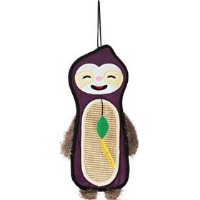 Resim GiGwi Catnipli Sloth Tembel Hayvan Peluş Kedi Oyuncağı 7531 