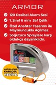 Resim Armor 6mm Güvenlik Sertifikalı Alarmli Disk Kilidi -606 Mva 
