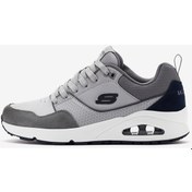 Resim Skechers Uno - Retro One Erkek Gri Sneakers 183020 Gry Gri | Orijinal 