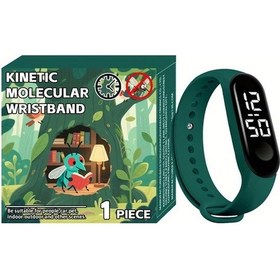 Resim Cloud011 Siyah Yeşil Elektronik Spor Bilekliği, Dokunmatik Ekranlı Fitness Saati, Hediye Diğer 