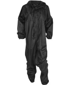 Resim Synodicmonth Moda Motosiklet Yağmurluğu / Birleşik Yağmurluk / Tulum Erkek Ve Kadın Fission Yağmurluk Yağmurluk Beden L Siyah 