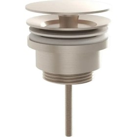 Resim Vitra Origin A4514834 Yuvarlak Lavabo Süzgeci, Universal, Sabit, Fırçalı Nikel 