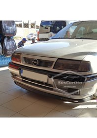 Resim Opel Vectra A 1988-1995 Uyumlu Üniversal Laguna Lip Esnek Ön Lip 2 Parça Tampon Altı Dil Karlık Ön Ek 00 Şüscaroto Aksesuar 