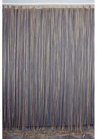 Resim Düz İp Model Vizon Çift Renk Hazır İp Perde 300 270 Vizon Çift Vizon 