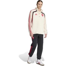 Resim adidas Liverpool FC UBP Erkek Bej Futbol Rüzgarlık JW7896 