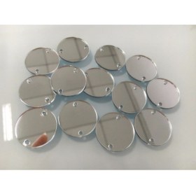 Resim YENİ HEDİYELİK DÜNYAM Kına Hatırası Hazırlamak Için 4cm 5 Adet Akrilik Malzeme Delikli Yapışkanlı 