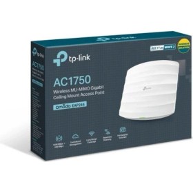 Resim Tp-Link EAP245, AC1750 Mbps Kablosuz Dual-Band Tavan Tipi Access Point 10 Adet 