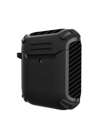 Resim Apple AirPods Uyumlu Kılıf Zore Airbag 26 Silikon Koyu Yeşil 
