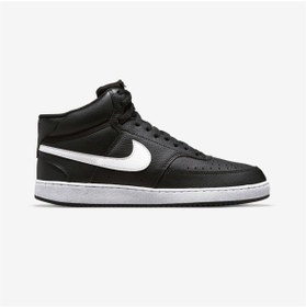 Resim COURT VISION MID Siyah Kadın High Sneaker 