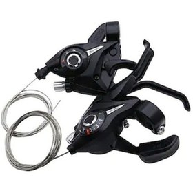 Resim Ümit Dt Vites+ Fren Kolu Dt-stef-51 Model 7 Li Siyah 