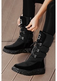 Resim Khayt Fashion Fermuarlı Paraşüt Spor Kadın Çizme Bot (530094510) 