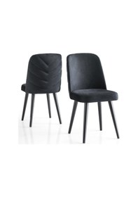 Resim Erezogullari_Mobilya Modern Yemek Odası Mutfak Sandalyesi Venedik 2 Li Set 