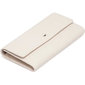 Resim Bej Deri Kadın Cüzdan - S1CB00005719-B19 