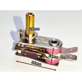 Resim Semaver, Ocak Ve Tost Makinesi Bimetal Termostat 10A 250 Derece - 539871316 