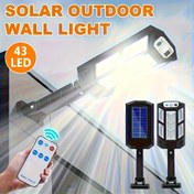 Resim 1 adet LihangStar Solar Hareket Sensörlü Işık Dış Mekan, 6500K Süper Parlak LED, 3 Ayarlanabilir Mod, Duvara Monte Yüksek Kalite, Bahçe için Güneş Enerjili Güvenlik Aydınlatması, Veranda, Giriş Yolu, Dış Mekan için Solar Hareket Işıkları, Şık Işık Aparatı, Dayanıklı Işık Aparatı 