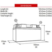 Resim BS AKÜ Bs Battery Btx7a-bs Motosiklet Aküsü 