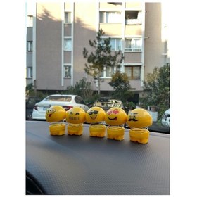 Resim Zıp Zıp Emoji Kafalar 5li Set 