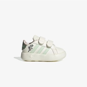 Resim adidas Grand Court Dıno Cf I Bebek Beyaz Spor Ayakkabı Jı3898 Beyaz 