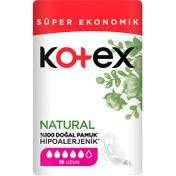 Resim Kotex Natural Ped 16 Uzun 